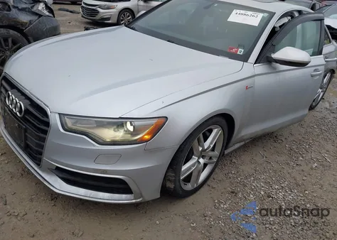2015 Audi A6 3.0T Premium Plus z USA, uszkodzony, nr VIN WAUFGAFC8FN007655